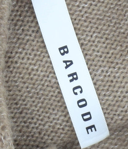 BARCODE Womens Beige Knit Pullover Jumper M Regular Crew Neck