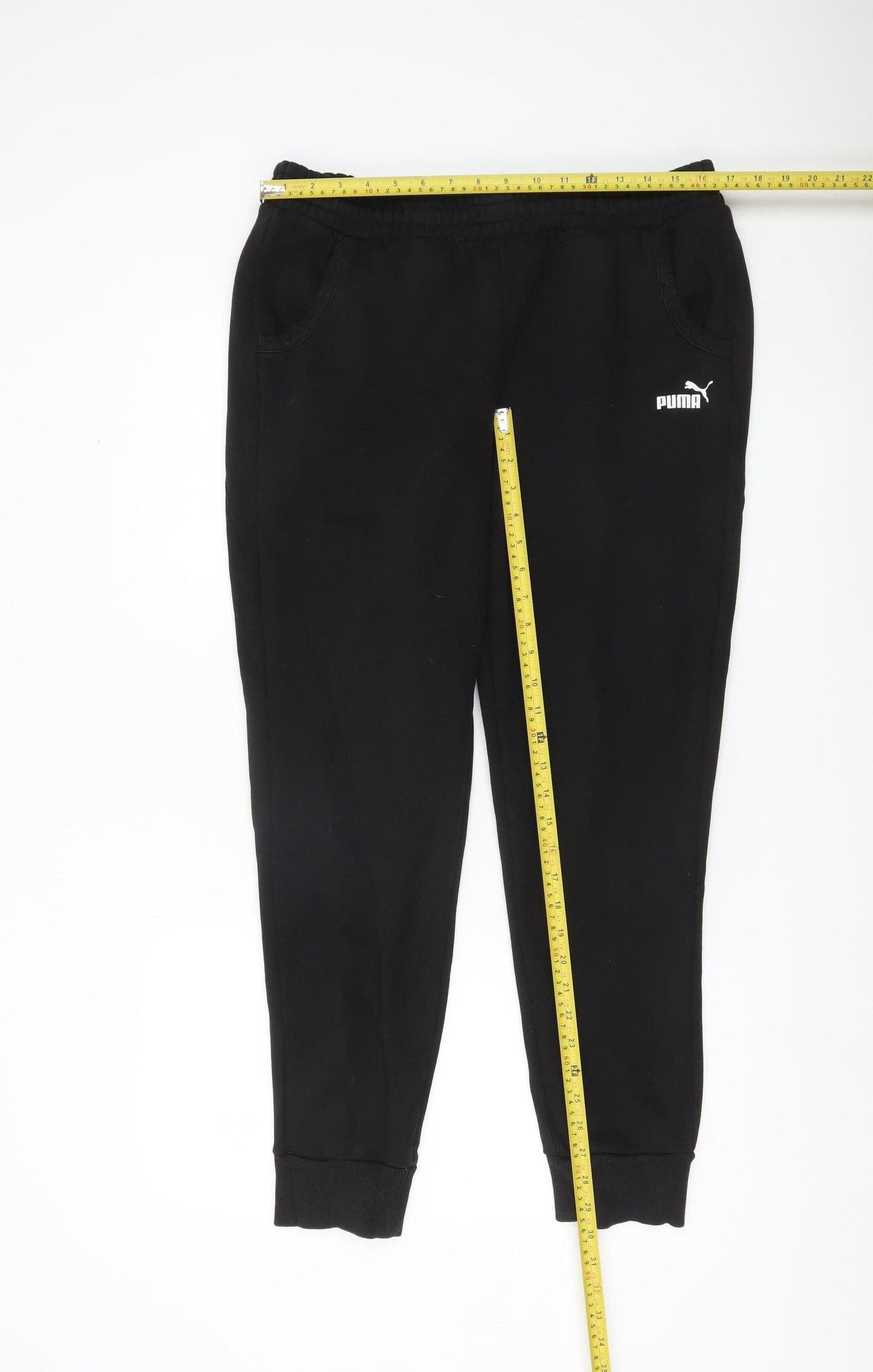 Puma Men's Black XL Sweatpants Joggers Cotton Blend