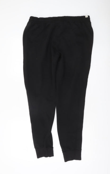 Puma Men's Black XL Sweatpants Joggers Cotton Blend