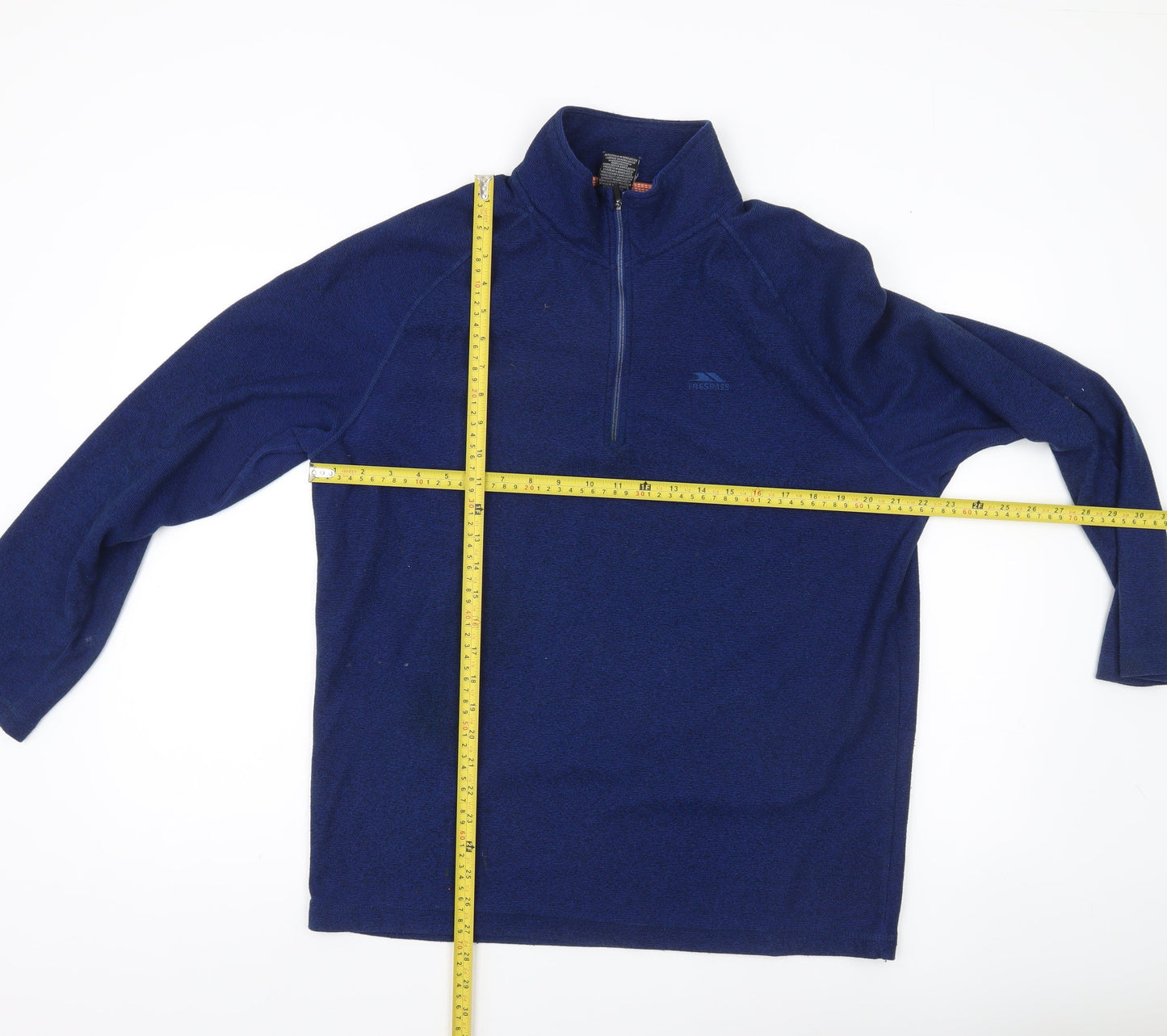 Trespass Men’s Blue XL Fleece Pullover Sweatshirt Outdoor Hiking