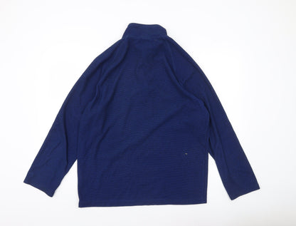 Trespass Men’s Blue XL Fleece Pullover Sweatshirt Outdoor Hiking