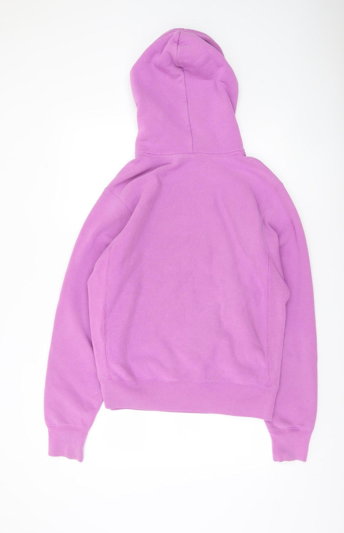 Champion Women’s Purple Pullover Hoodie Small Logo Vintage