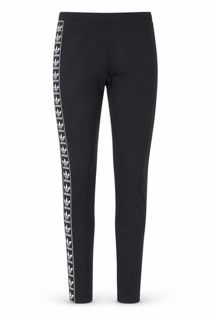 Womens UK Size 8 adidas Slim Fit Leggings Black Leggings
