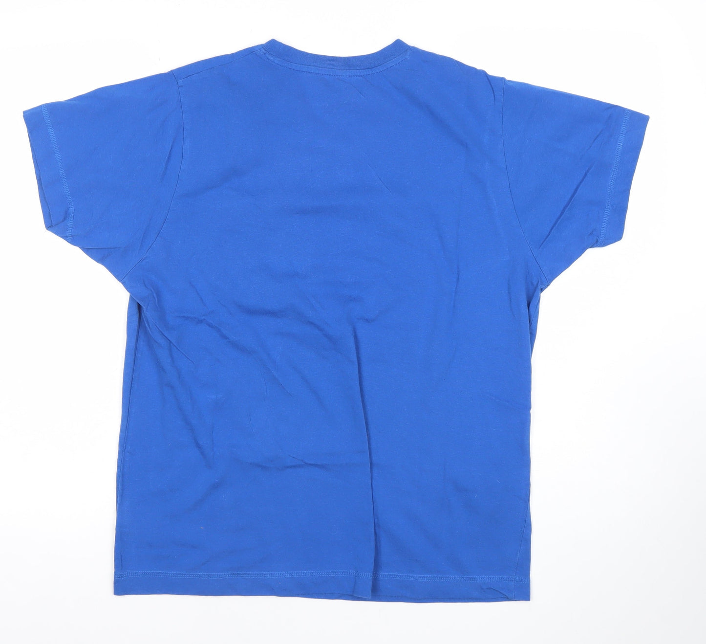 Hairybaby Men’s Blue M Graphic Funny Quote Cotton T-Shirt