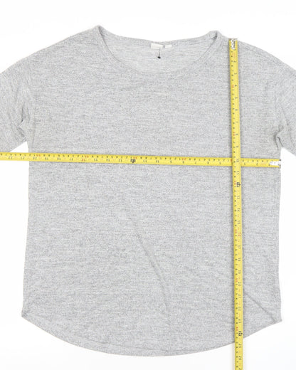 GAP Women’s Grey Jersey T-Shirt Size M Short Sleeve Crew Neck