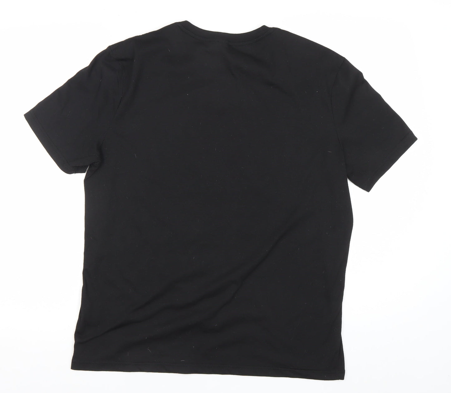 ROMWE Women’s Black Graphic Racing Car Print T-Shirt Size 22