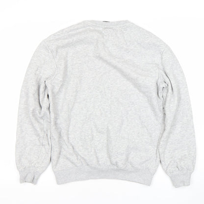 H&M Womens Grey XS Relaxed Fit Sweatshirt Pullover Crew Neck