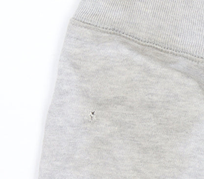 Old Navy Women’s Grey XL Quarter Zip Sweatshirt Cotton Blend