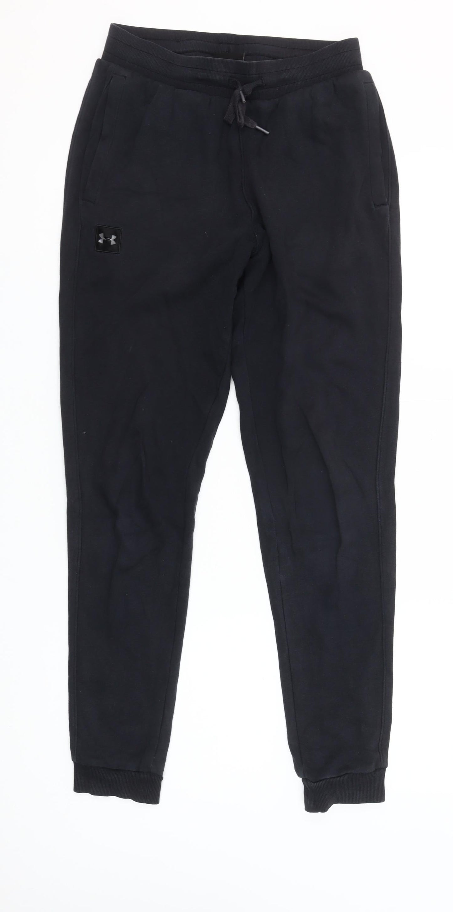 Under Armour Mens Black Jogger Sweatpants S Regular Fit