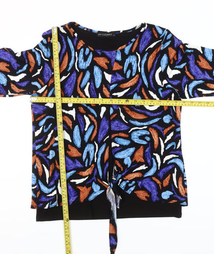 Just Elegance Womens Multicoloured Size 14 Tunic Blouse 3/4 Sleeve