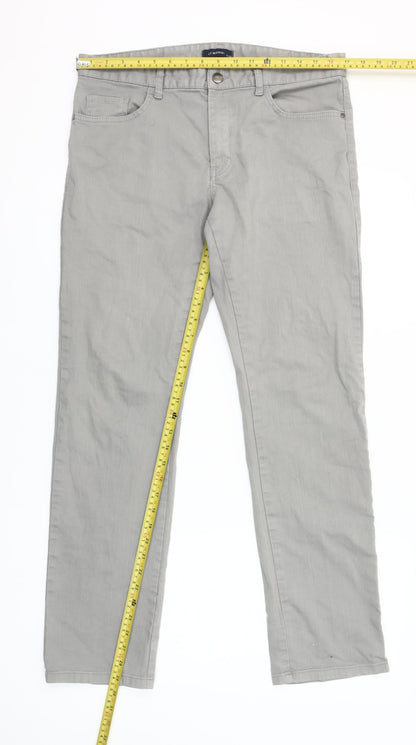 LC Waikiki Men’s Grey Straight Leg Jeans 32W 33L Regular Fit