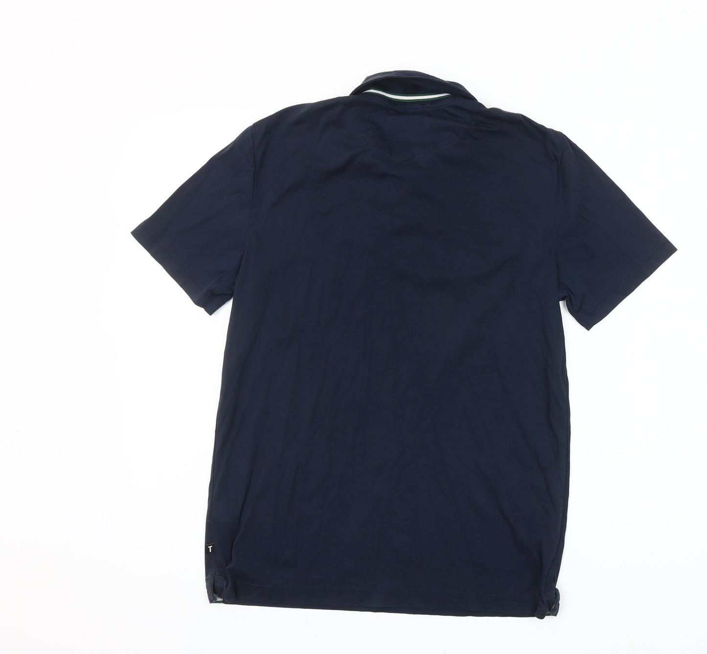 Ted Baker Men’s Blue Slim Fit Polo Shirt Size S Cotton Casual