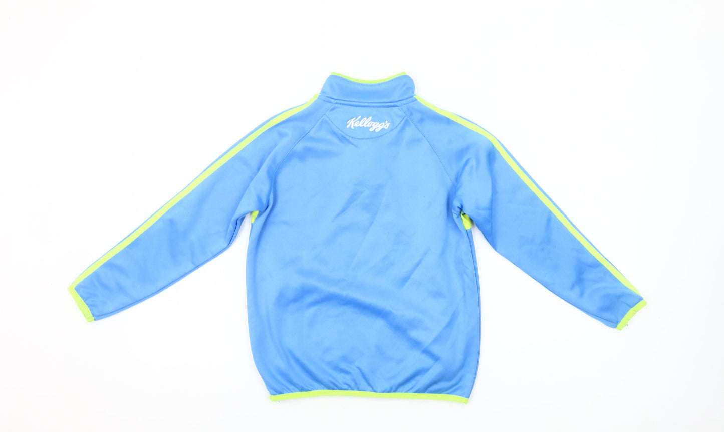 O'Neills Boys Blue 1/4 Zip Sports Sweatshirt Size 2 Years Polyester