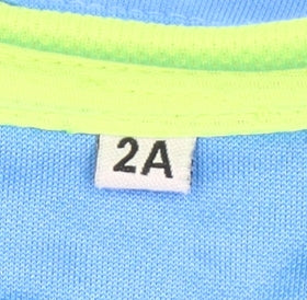 O'Neills Boys Blue 1/4 Zip Sports Sweatshirt Size 2 Years Polyester