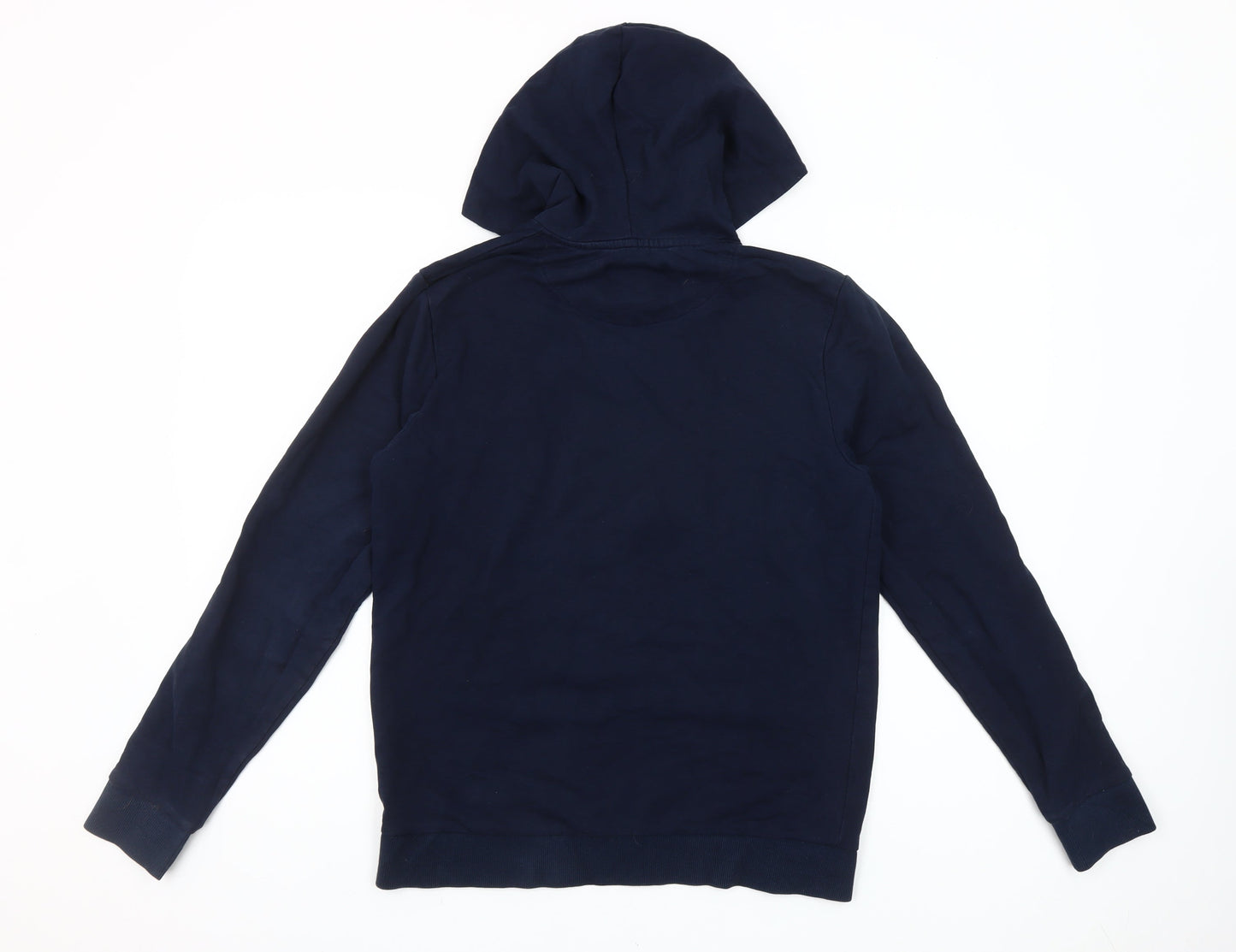 DFND Men’s Blue Pullover Hoodie Medium Hooded Sweatshirt