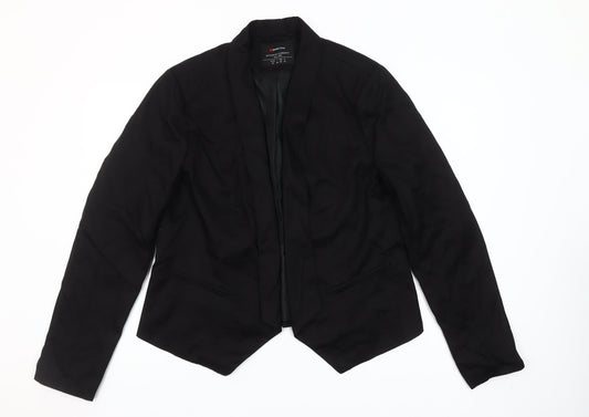 Street One Womens Black Size 16 Shawl Lapel Blazer Jacket