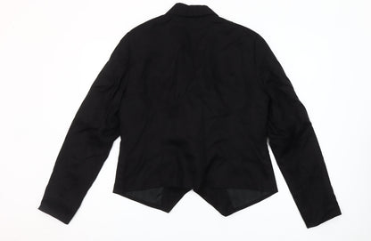 Street One Womens Black Size 16 Shawl Lapel Blazer Jacket