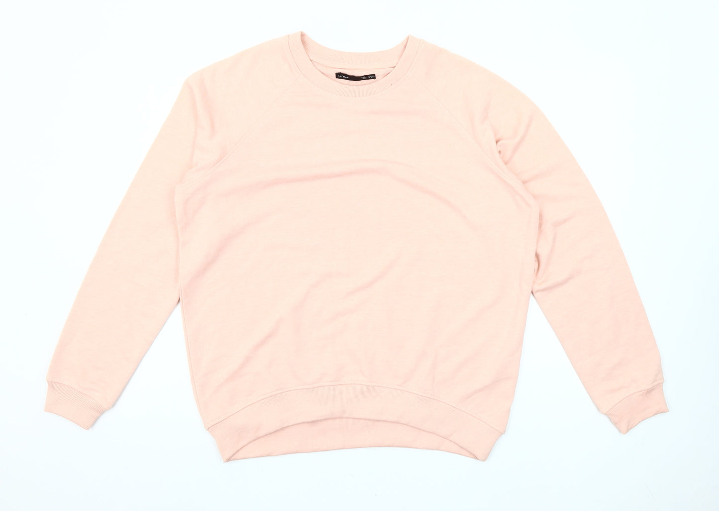 Lefties Women Pink Size 14 Pullover Sweatshirt Cotton Blend