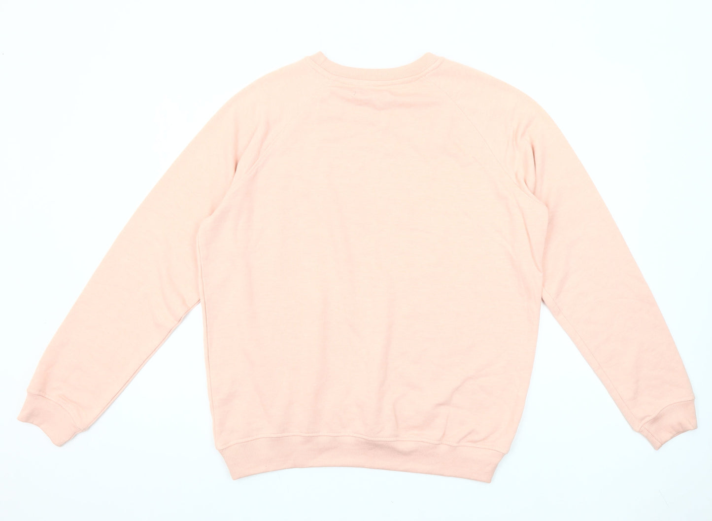 Lefties Women Pink Size 14 Pullover Sweatshirt Cotton Blend