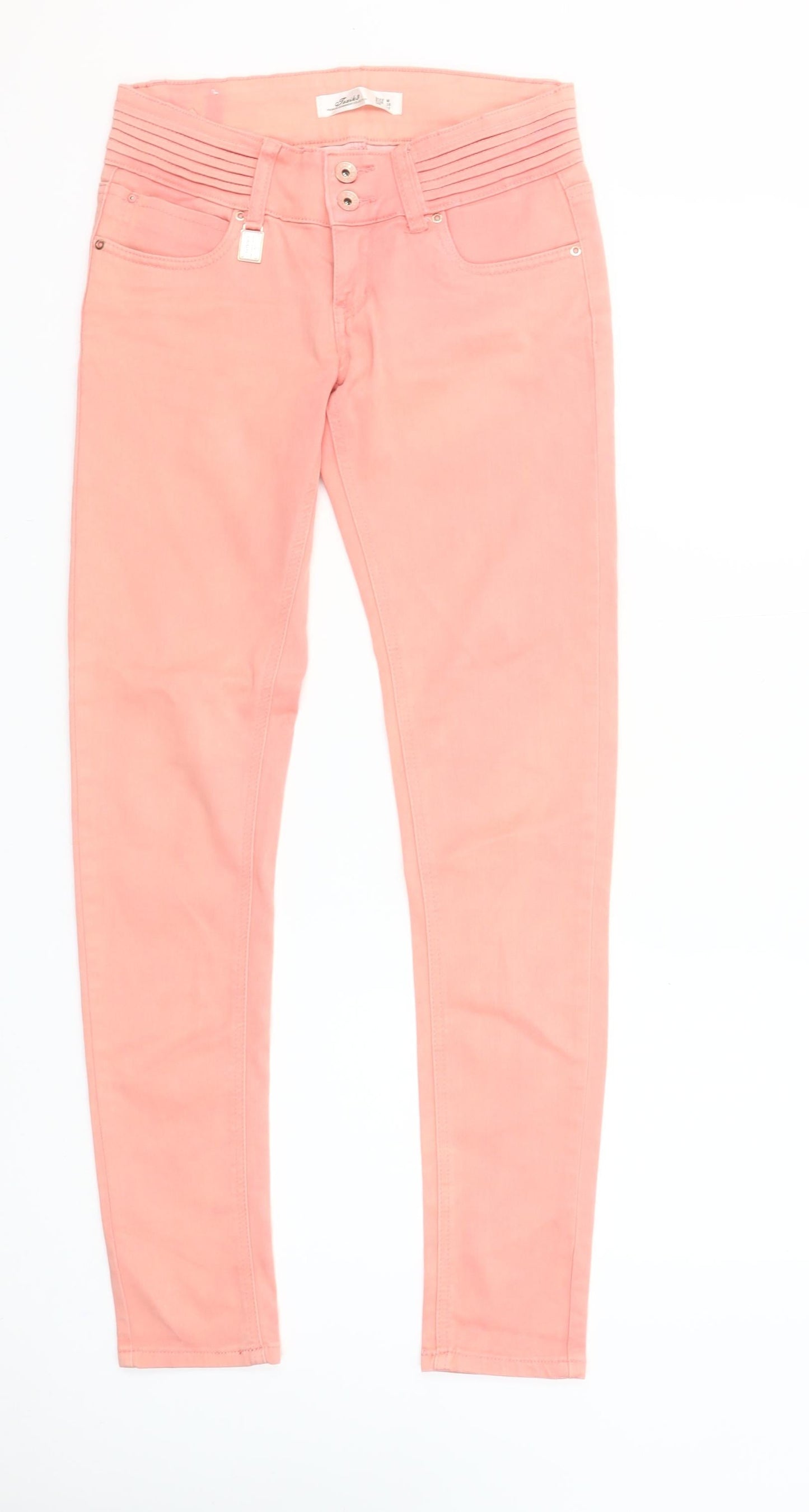 Toxik3 Women’s Pink Skinny Jeans Size 10 Slim Fit Stretch Denim