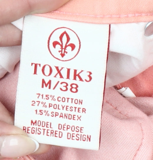 Toxik3 Women’s Pink Skinny Jeans Size 10 Slim Fit Stretch Denim