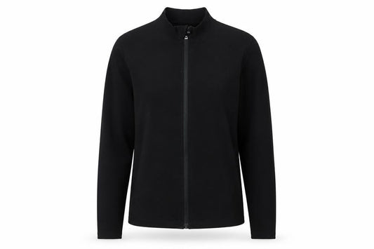 PrettyLittleThing Women’s Black Full Zip Sweatshirt UK 12 Regular