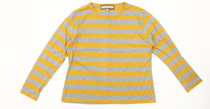 Paco Boutique Women’s Multicoloured XL Long Sleeve Striped T-Shirt