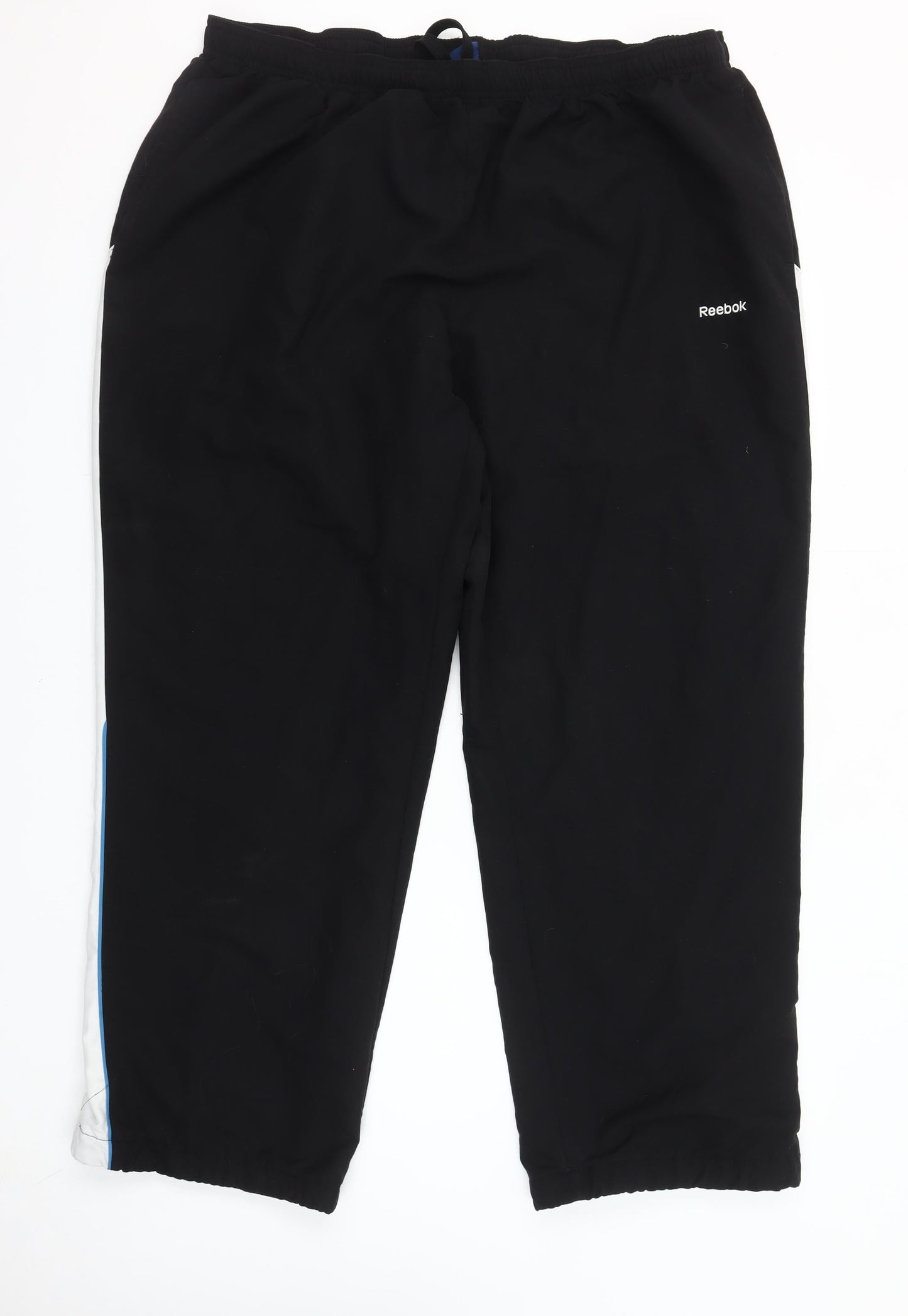 Reebok Mens Black 2XL Jogger Trousers with Pockets