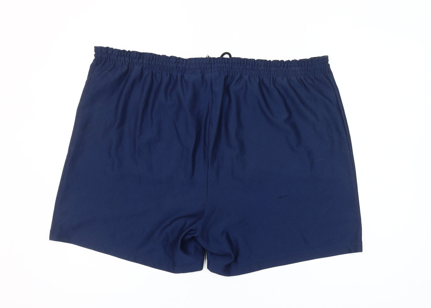 Nike Mens Blue 2XL Sports Shorts Elastic Waist Drawstring