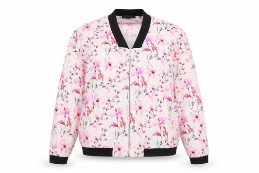 Atmosphere Womens Multicoloured Floral Bomber Jacket UK 10