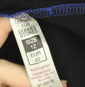 Dunnes Stores Women’s Blue Full Zip Hooded Jacket Size 12