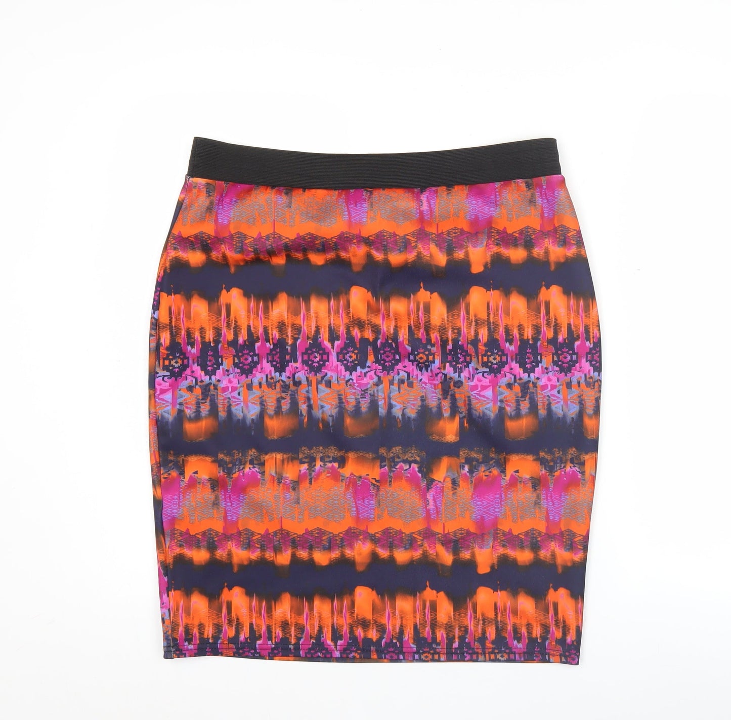 Savida Women’s Multicoloured Geometric Pencil Skirt Size L