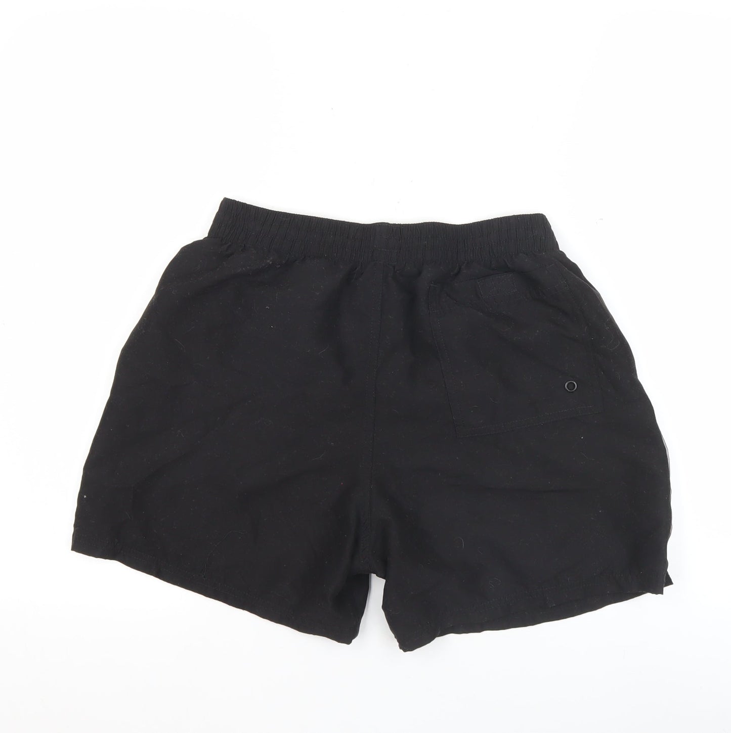 Nike Womens Black Athletic Activewear Shorts Size M Regular Fit