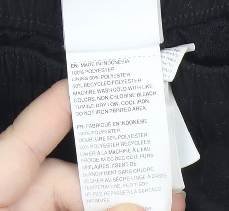 Nike Womens Black Athletic Activewear Shorts Size M Regular Fit