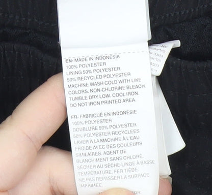 Nike Womens Black Athletic Activewear Shorts Size M Regular Fit