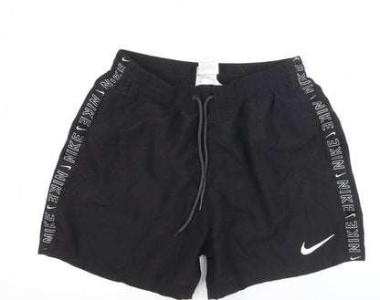 Nike Womens Black Athletic Activewear Shorts Size M Regular Fit