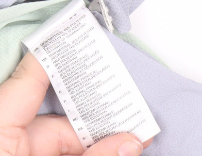 Adidas Womens Green Grey Running T-Shirt Small Regular Fit