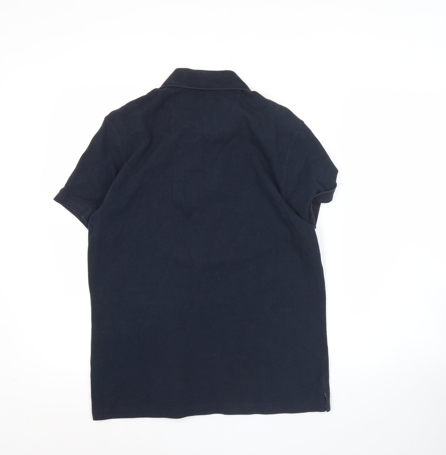 Barbour Men's Navy Blue Polo Shirt M Regular Fit Cotton Casual