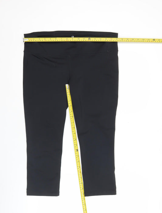 GapFit Women Black XL Leggings Slim Fit Activewear Trousers