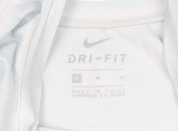 Nike Womens Blue Tank Top M Dri-Fit Athletic Gym Running Yoga