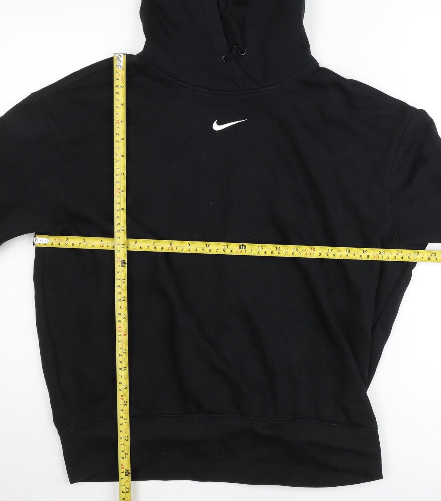 Mens UK Size S Nike Black Pullover Hoodie