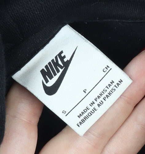 Mens UK Size S Nike Black Pullover Hoodie
