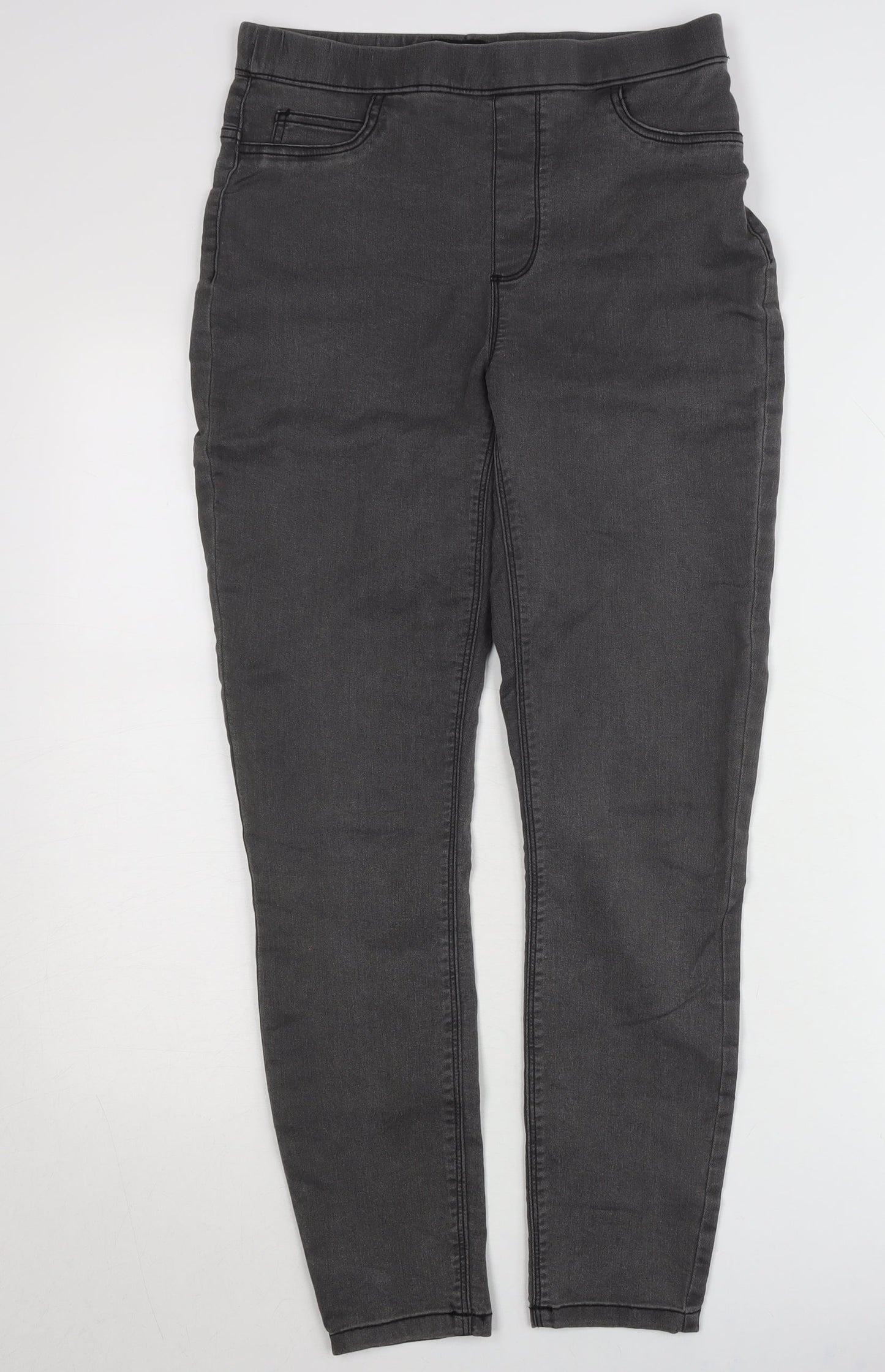 Dunnes Stores Womens Grey Size 10 Jegging Slim Fit Jeans