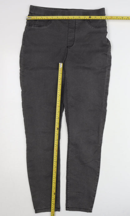 Dunnes Stores Womens Grey Size 10 Jegging Slim Fit Jeans