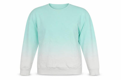 Front view of Dunnes women’s xs multicoloured pullover crew neck long sleeve jumper