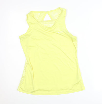 Columbia Womens Yellow Tank Top M Sleeveless Sports Summer