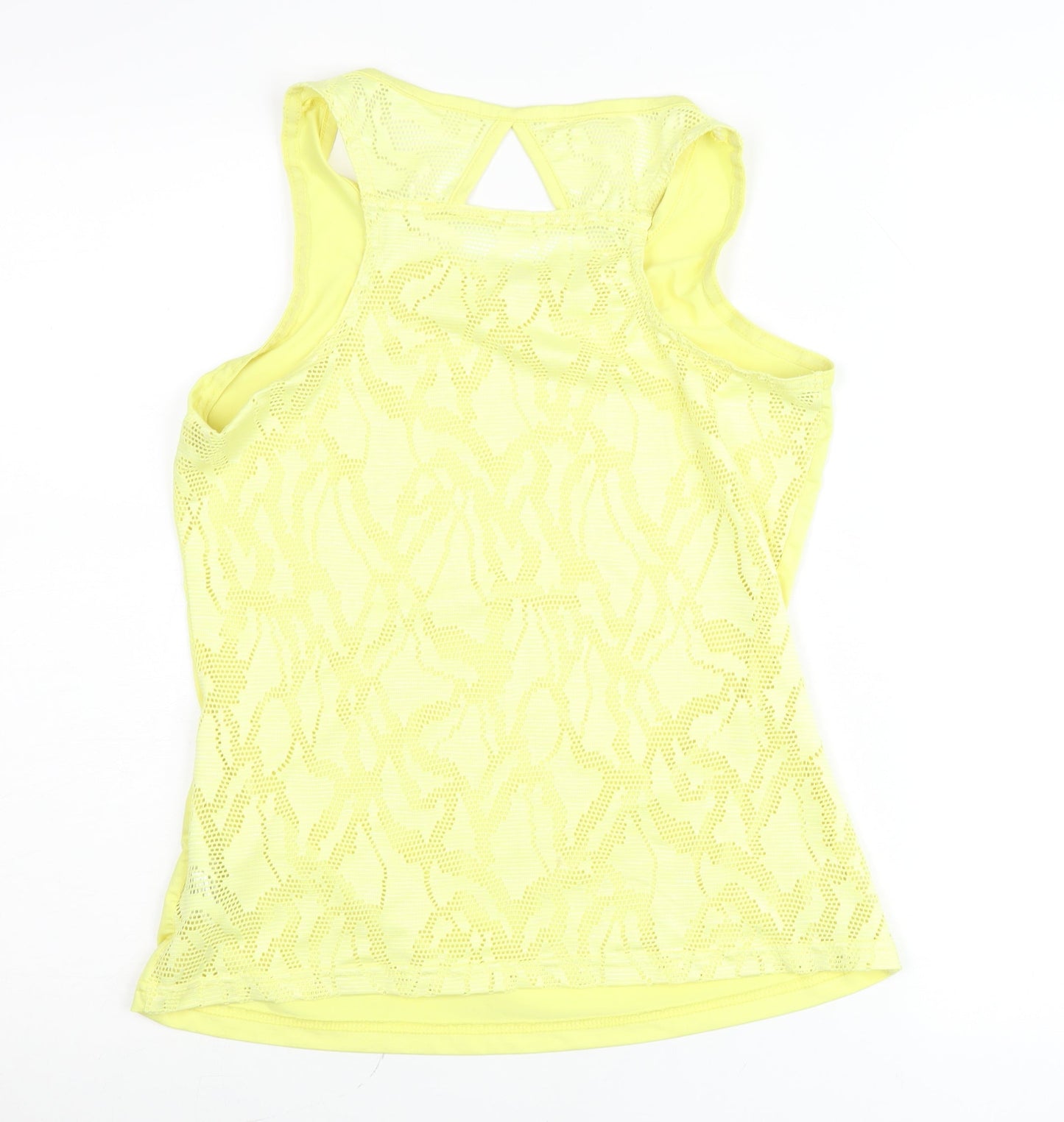 Columbia Womens Yellow Tank Top M Sleeveless Sports Summer
