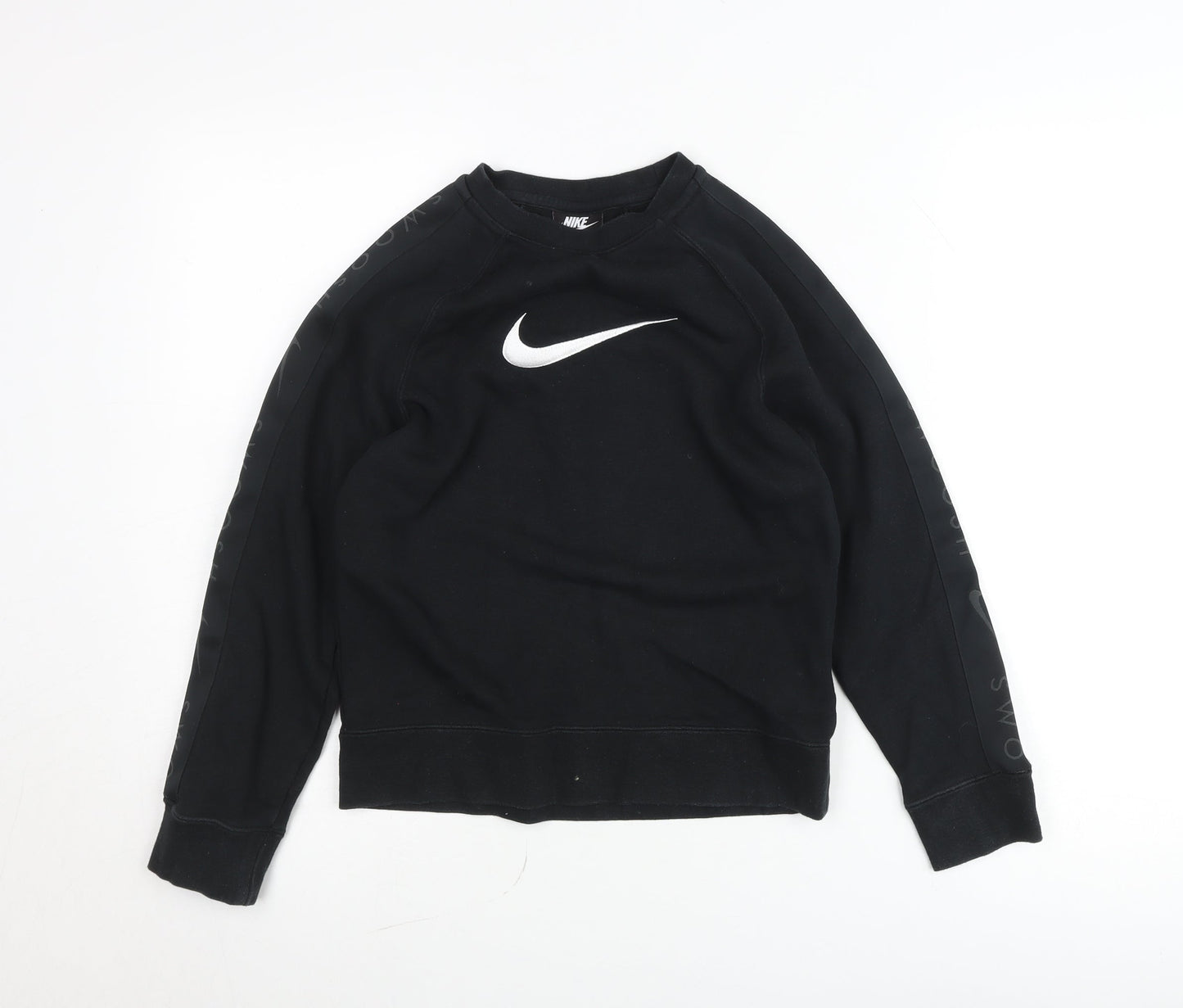 Boys UK Size 11-12 Years Nike Black Pullover Jumper