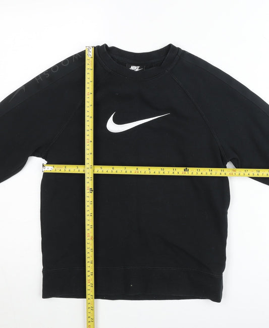 Boys UK Size 11-12 Years Nike Black Pullover Jumper
