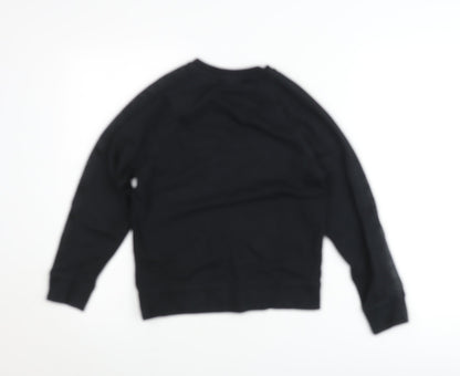 Boys UK Size 11-12 Years Nike Black Pullover Jumper
